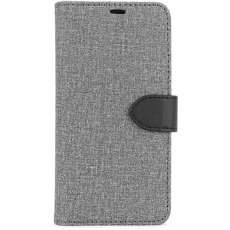 Blu Element - 2 in 1 Folio Case Gray/Black for Samsung Galaxy A20