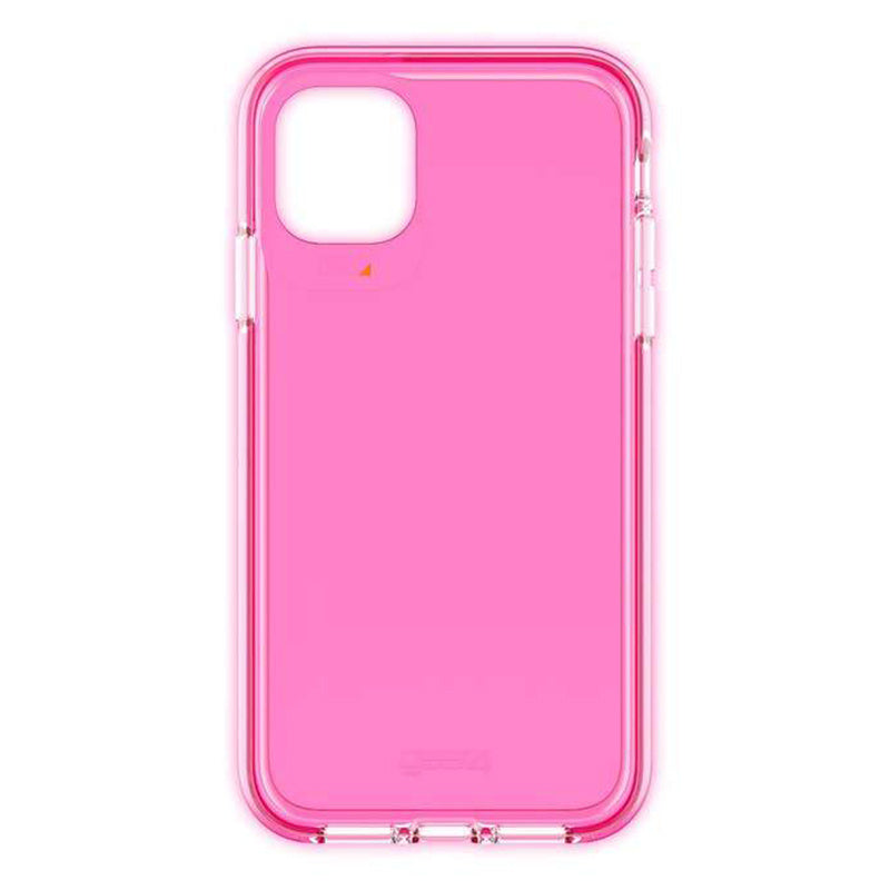 iPhone 11 Pro Gear4 D3O Pink Crystal Palace Neon Case