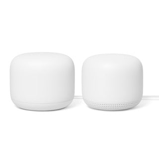 Google Nest White WiFi Router + 1 Nest WiFi Point (2 PK)