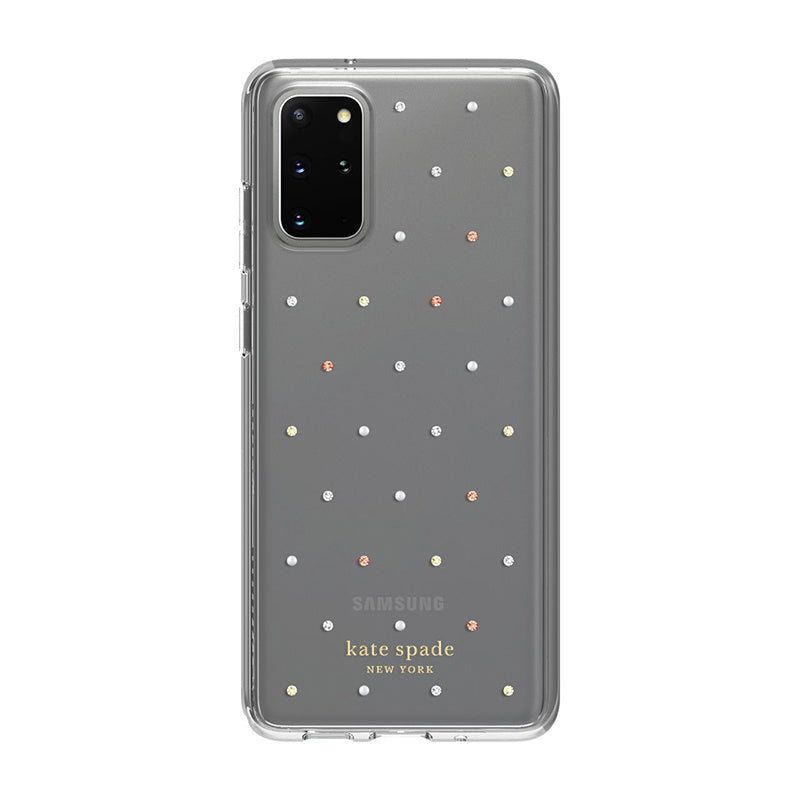 Kate Spade - Protective Hardshell Case Pin Dot Clear for Samsung Galaxy S20+