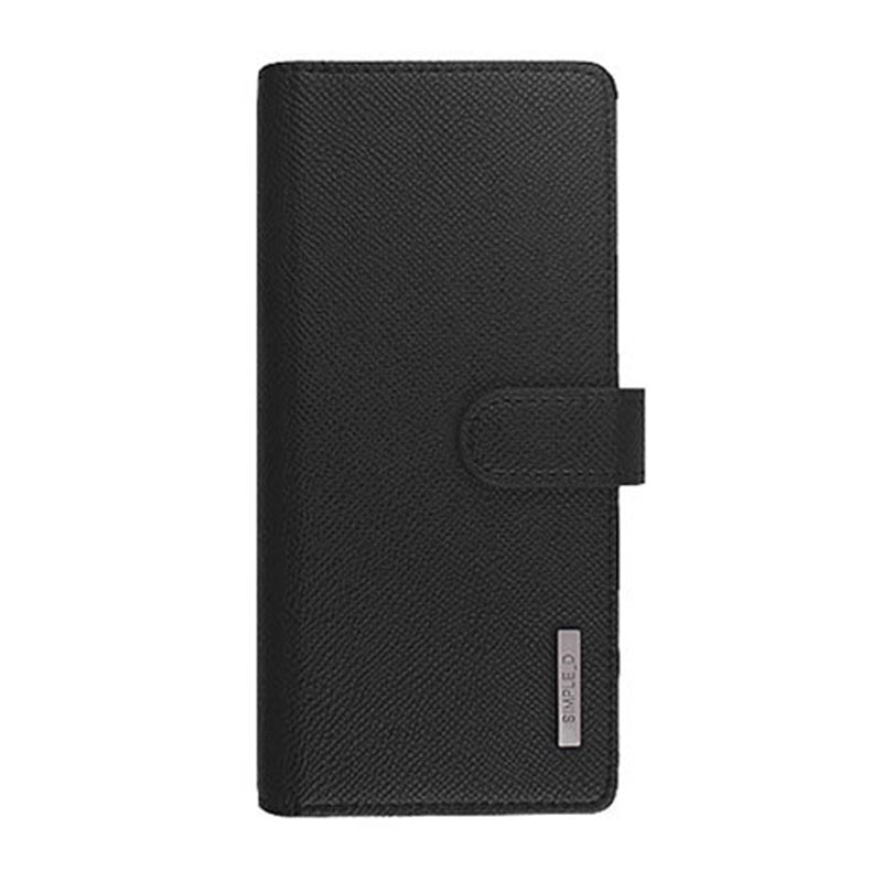 SIMPLE_D - Black Wallet Case - S20+