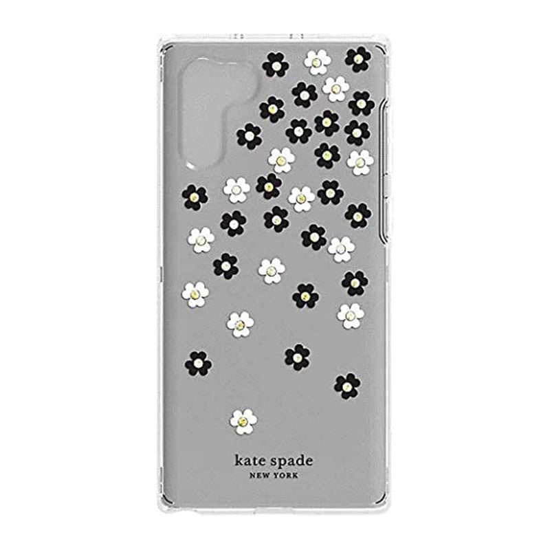 Kate Spade - Protective Hardshell Case Scattered Flowers Clear for Samsung Galaxy Note10+