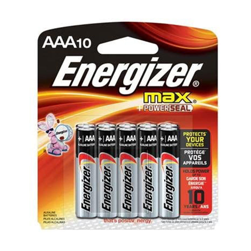 10-Pack AAA Energizer Batteries