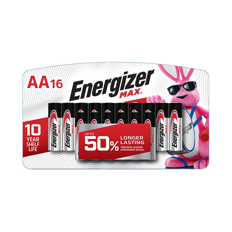 16-Pack AA Energizer Max Batteries