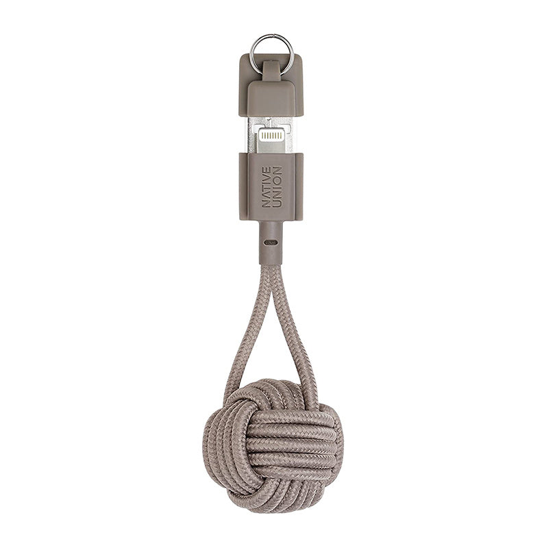 Native Union - Charge/Sync Key Cable Lightning Taupe - Marnics Mobile
