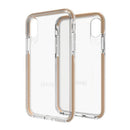 iPhone X/Xs Gear4 D3O Clear/Gold Piccadilly case