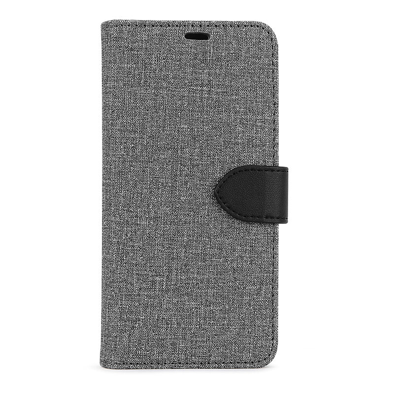 Blu Element - 2 in 1 Folio Case Gray/Black for Samsung Galaxy S20 FE