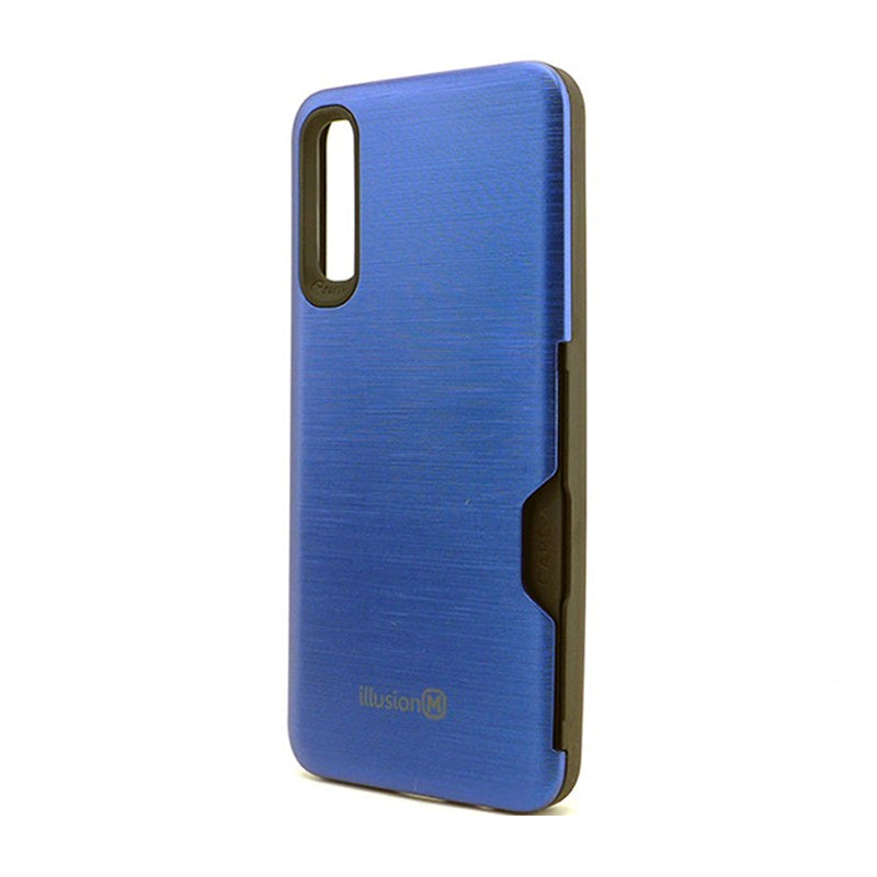 blue iPhone XR case illusion