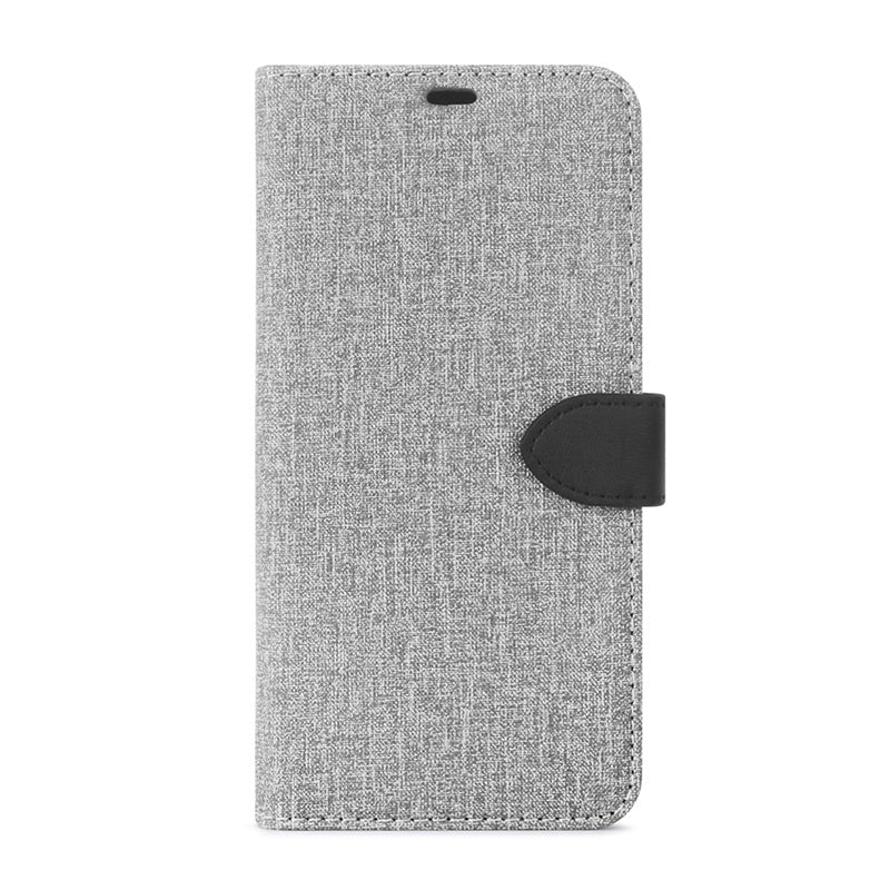 Blu Element - 2 in 1 Folio Case Grey/Black for Samsung Galaxy A11