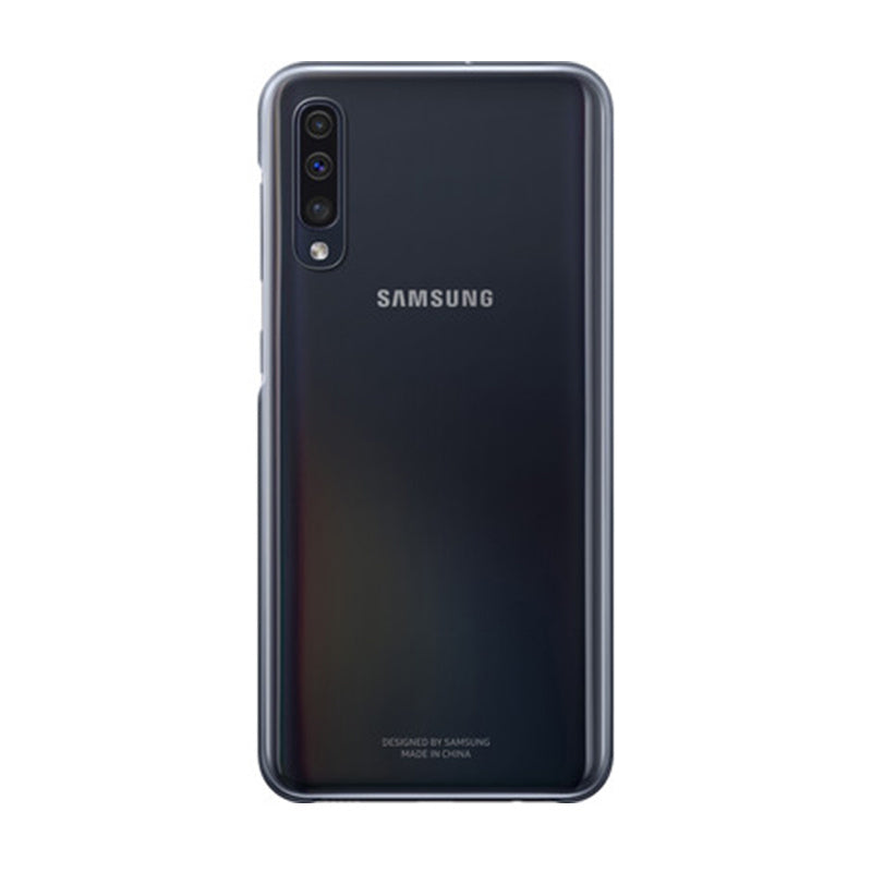 Samsung - Gradation Ultra-Thin Cover Case Black for Samsung Galaxy A50