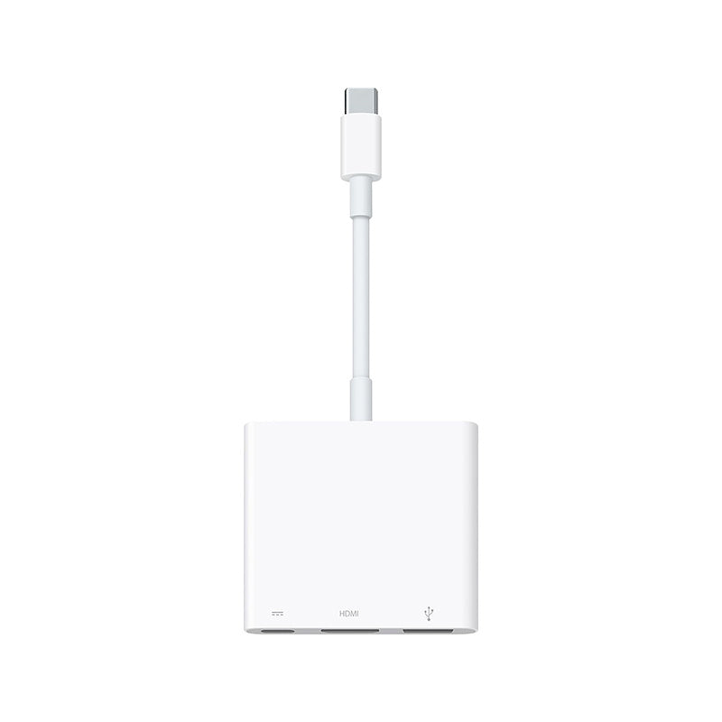 Apple - USB-C Digital AV Multiport Adapter White