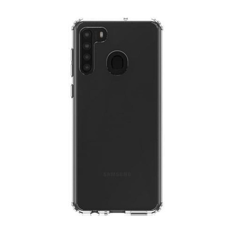 Blu Element - Dropzone Rugged Case Clear for Samsung Galaxy A21