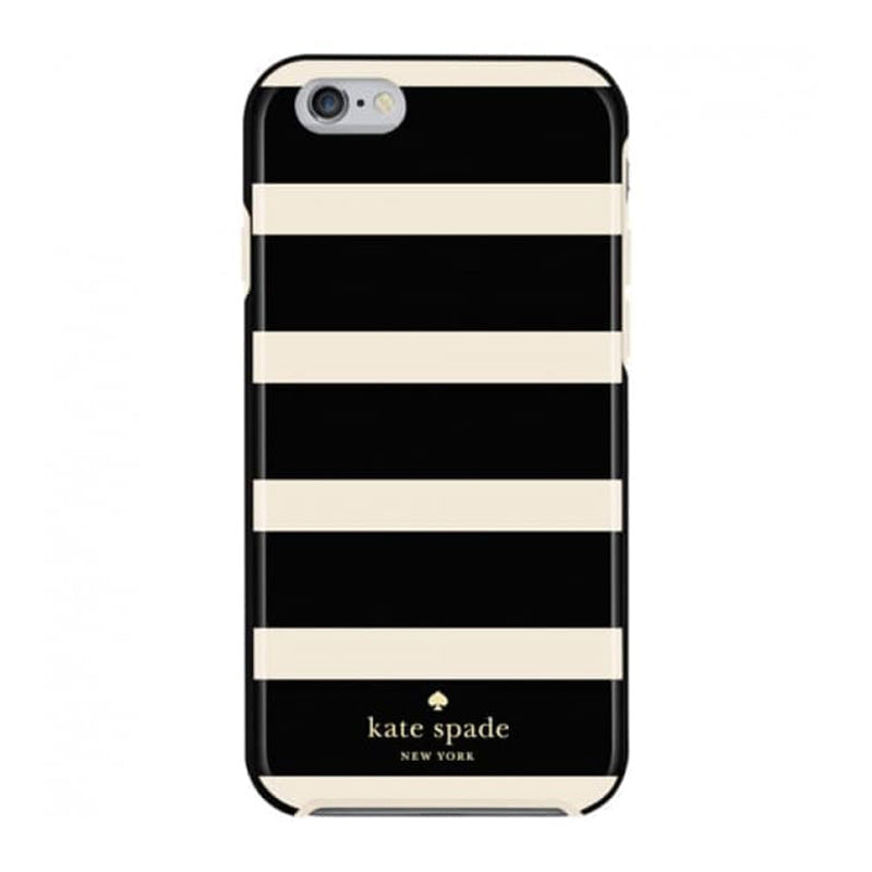 Kate Spade New York Case for iPhone 6/6s Black White Striped