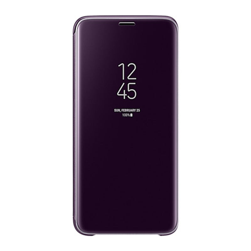 Samsung Galaxy S9 Clear View Standing Cover - Purple