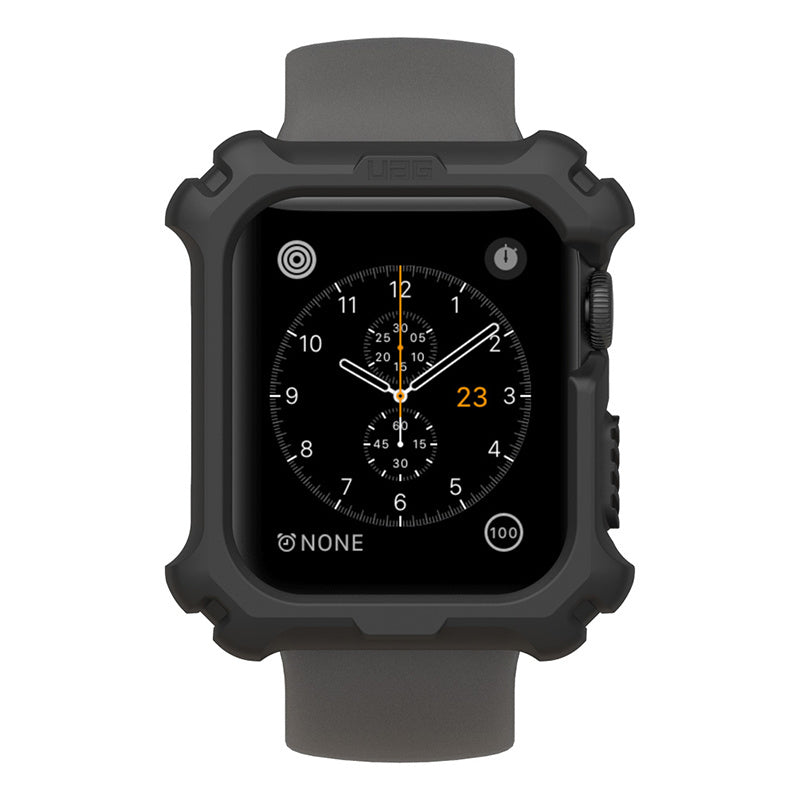 UAG - Bumper Case Black/Black for Apple Watch Series 6/SE/5/4 44mm