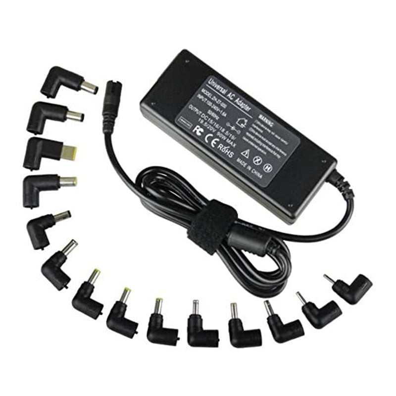 Universal Laptop Charger w/14 Tips 90W