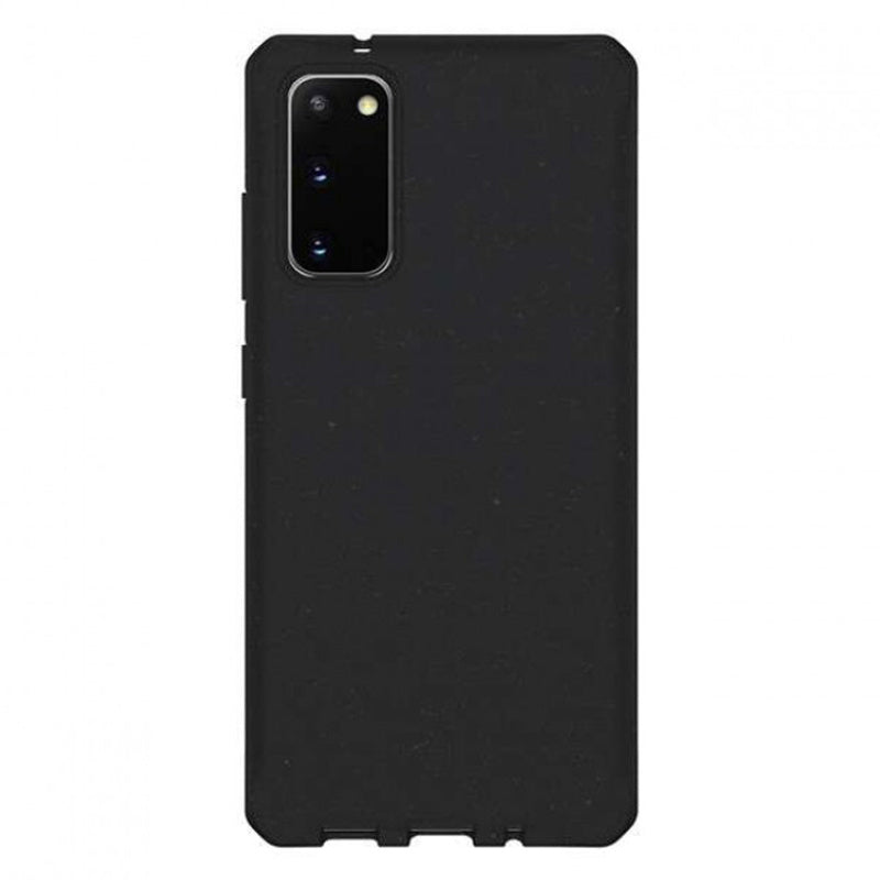 Feronia Bio - Terra DropSafe Biodegradable Case Black for Samsung Galaxy S20 Fan Edition - This Case Plants 1 Tree