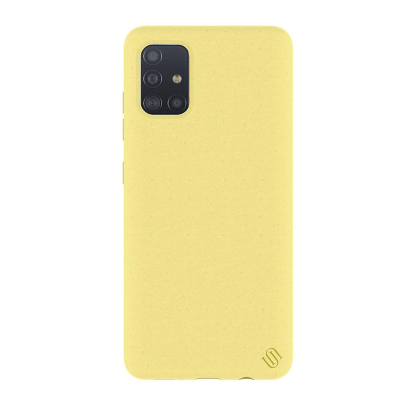 Uunique Nutrisiti Eco Back Case (Yellow Lemon) for Samsung A51