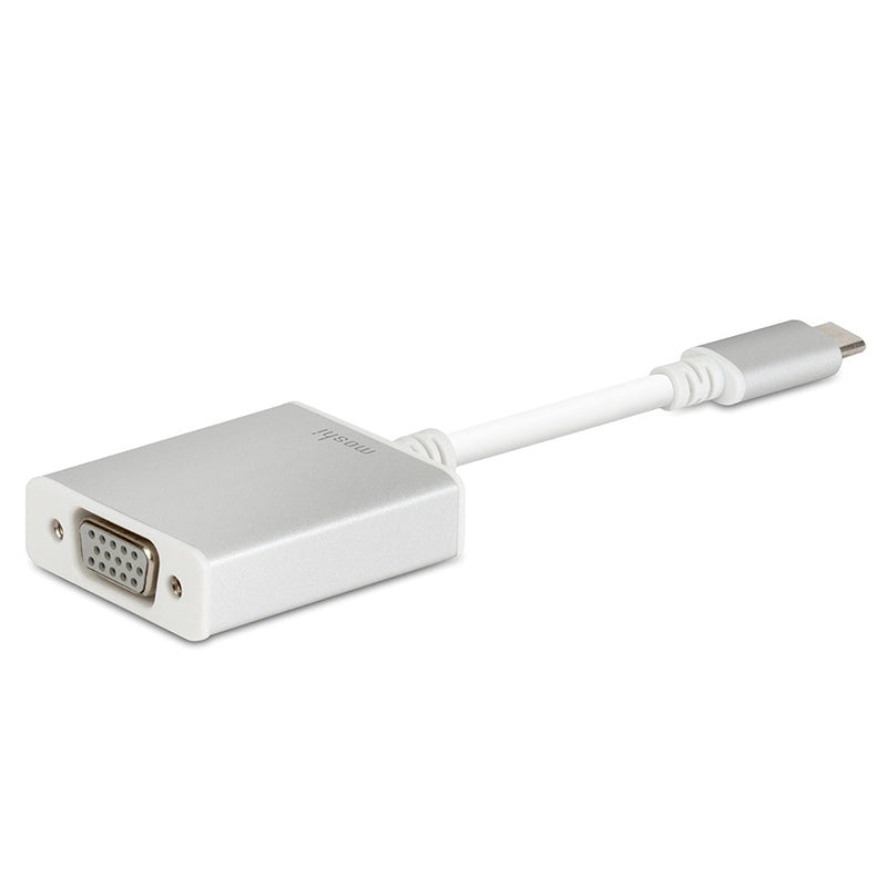 Moshi - USB-C to VGA Adapter Silver