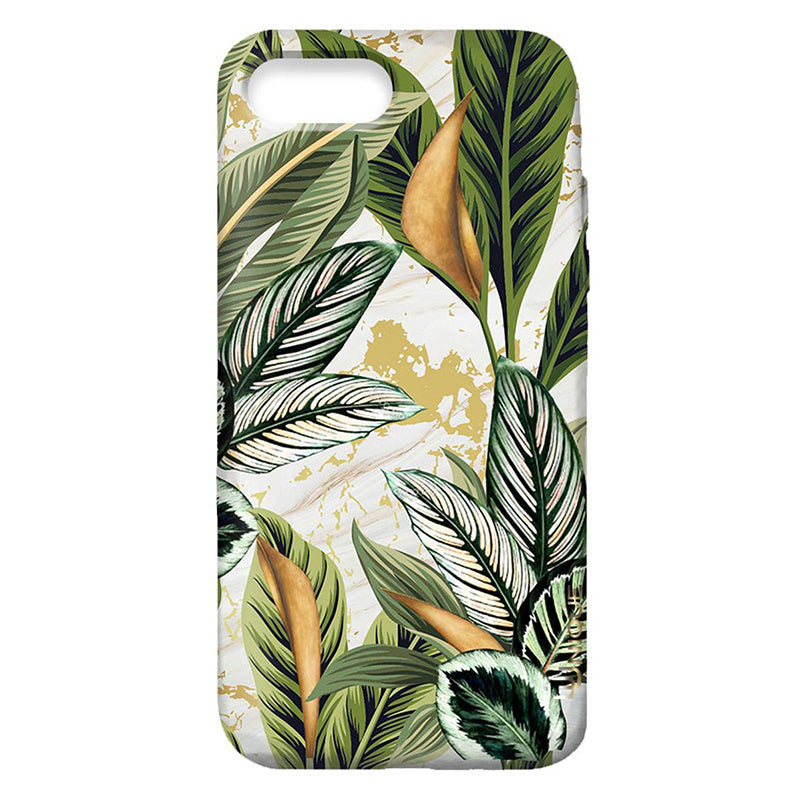 Uunique Green/White Nutrisiti Eco Back Case (Lush Leaf) for iPhone SE 2nd/8/7/6S/6