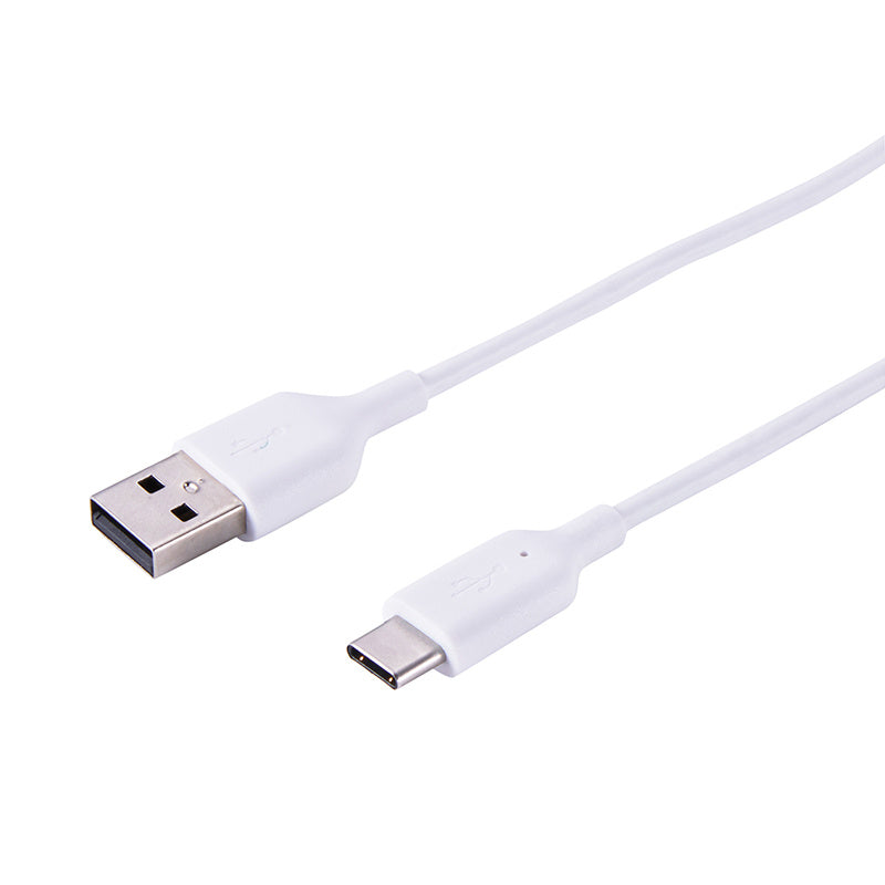 USB-C to USB-A Cable (4FT) (White) (5PK)