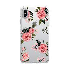 Casetify - Impact Case Pink Floral Roses for iPhone XS Max