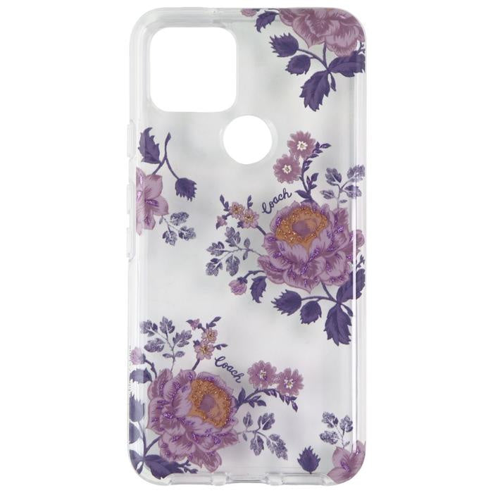 Coach - Protective Case Moody Floral Clear for Google Pixel 5