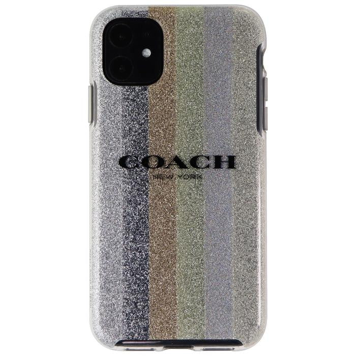 Coach - Protective Case Glitter Americana for iPhone 11