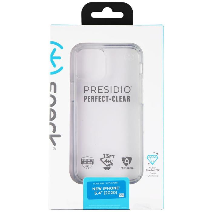 Speck - Presidio Perfect-Clear Hard Case Clear for iPhone 12 Mini