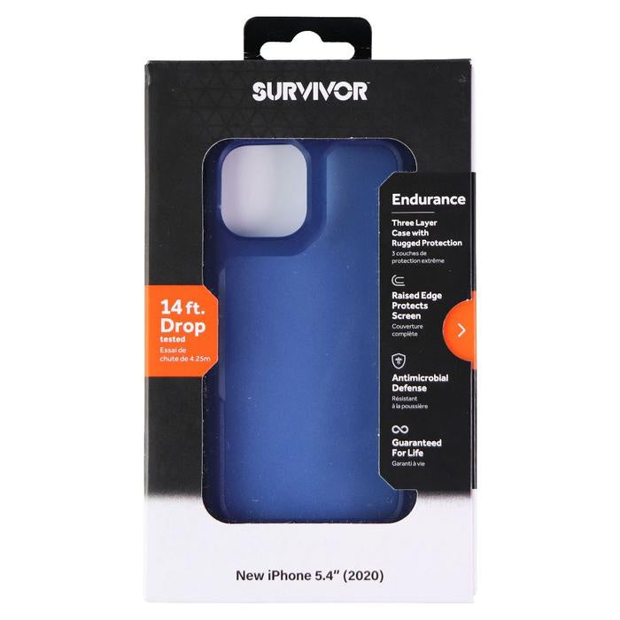 Griffin - Survivor Hybrid Case Blue for iPhone 12 mini