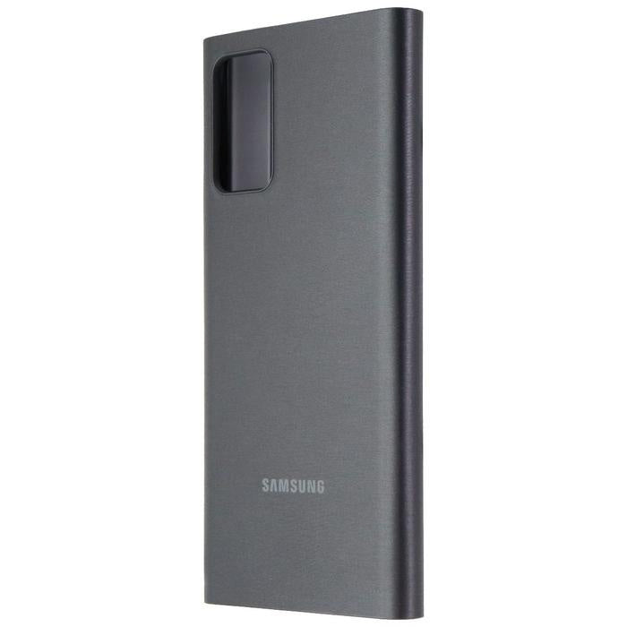 Samsung - S-View Flip Cover Black for Samsung Galaxy Note20 / Note20 5G