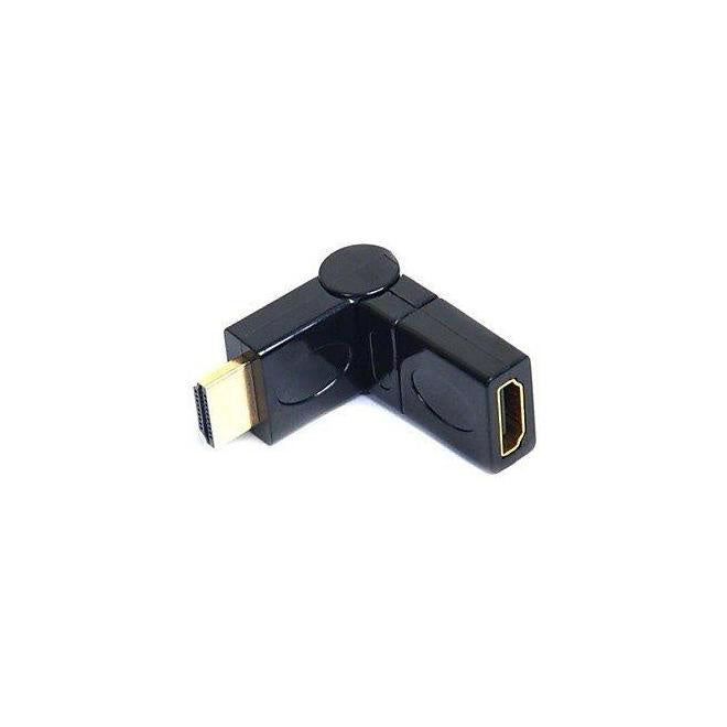 HDMI Port Saver Adapter (Male to Female) - 360 Degree Swiveling Type