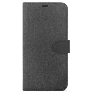 Blu Element - 2 in 1 Folio Case Black/Black for Samsung Galaxy S22 Ultra