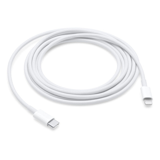 Apple - USB-C to Lightning Cable 6ft White