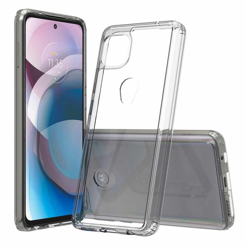 Blu Element - DropZone Rugged Case Clear for Moto One 5G Ace