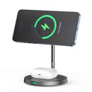 Choetech Magnetic 2 in 1 magnetic Wireless Charging Stand (iPhone+Airpods)
