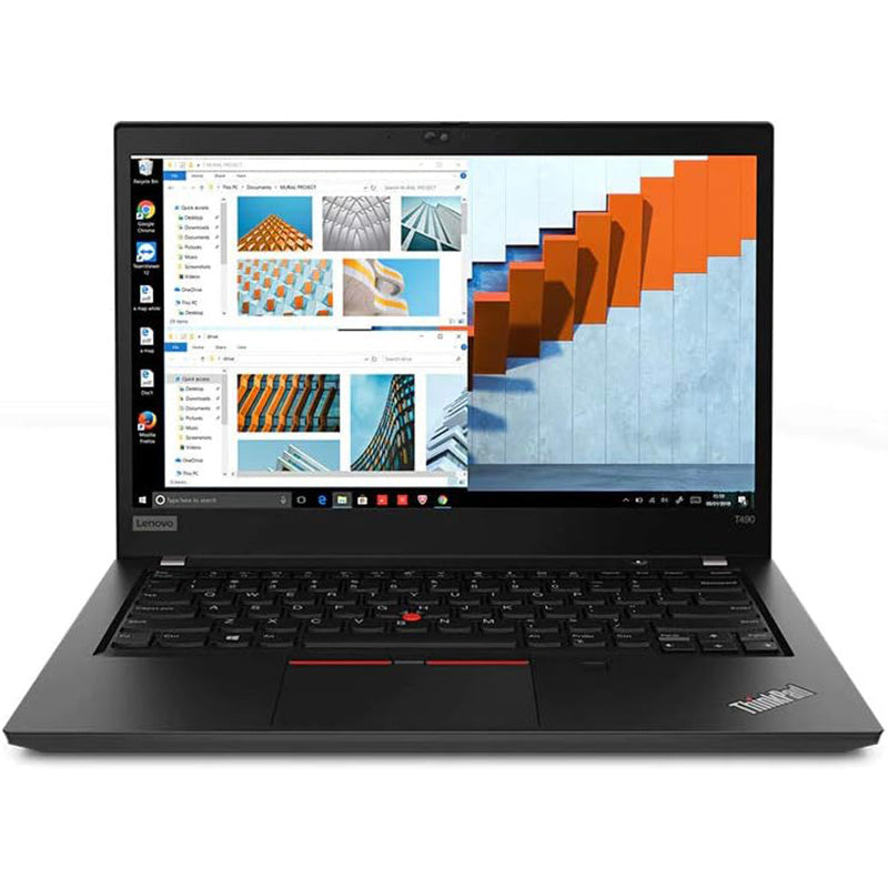 Pre-Owned Lenovo Thinkpad T490 i5-8365U 1.6GHz 512GB SSD 8GB DDR4 512gb A Grade Black