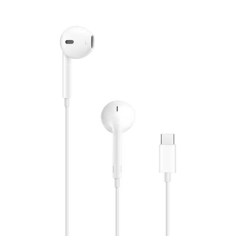 Apple - EarPods with USB-C Connector Headphones White