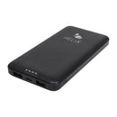 Helix/Retrak - Power Bank 10000 with USB-C and Dual USB-A Ports Black