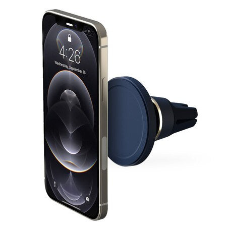 Velox Magnetic Air Vent Car Mount wit Magnetic Ring Blue for MagSafe