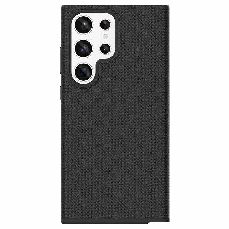 Blu Element - Armour Rugged Case Black for Samsung Galaxy S25 Ultra
