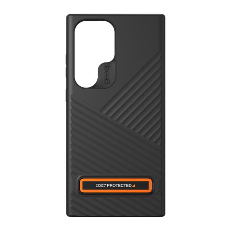 Samsung Galaxy S23 Ultra 5G Gear4 D3O Denali Kickstand Case - Black