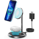 Choetech Magnetic 2 in 1 magnetic Wireless Charging Stand (iPhone+Airpods)