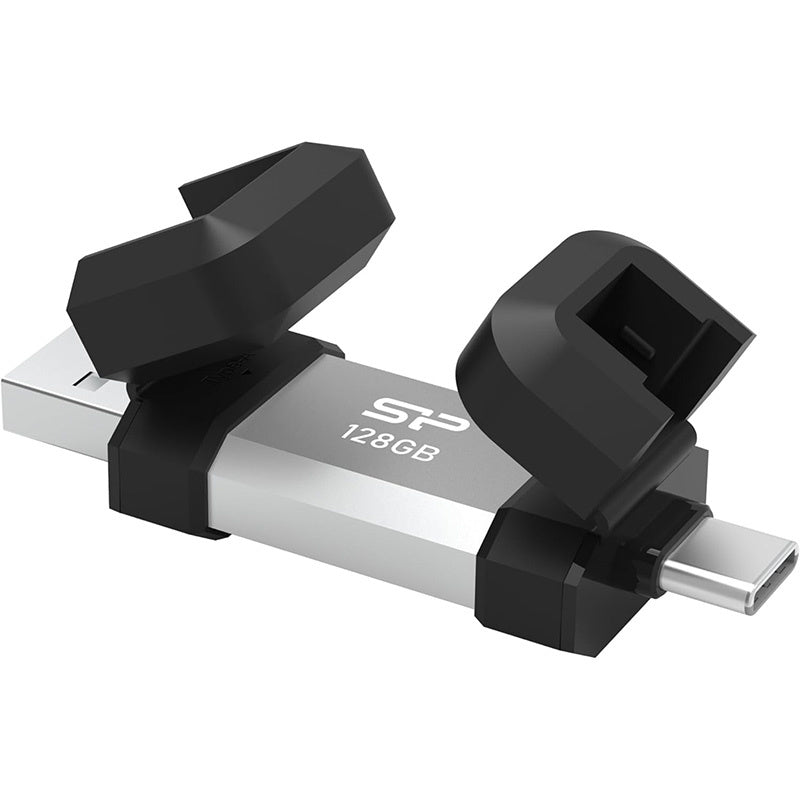 Silicon Power Mobile C51 - 128GB Dual USB-C/USB 3.2 Gen 1 Flash Drive