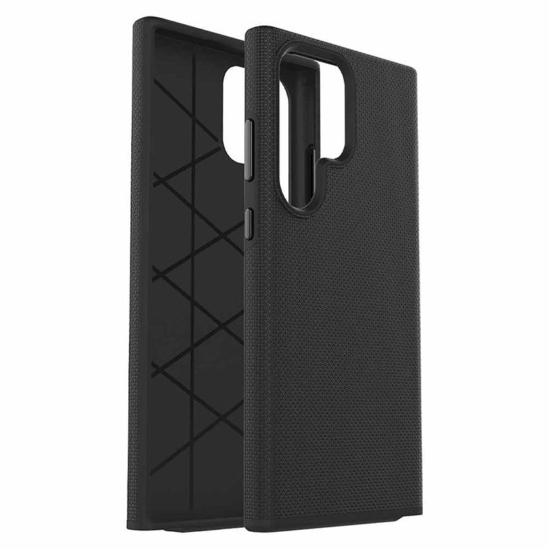 Blu Element - Armour Rugged Case Black for Samsung Galaxy S25 Ultra