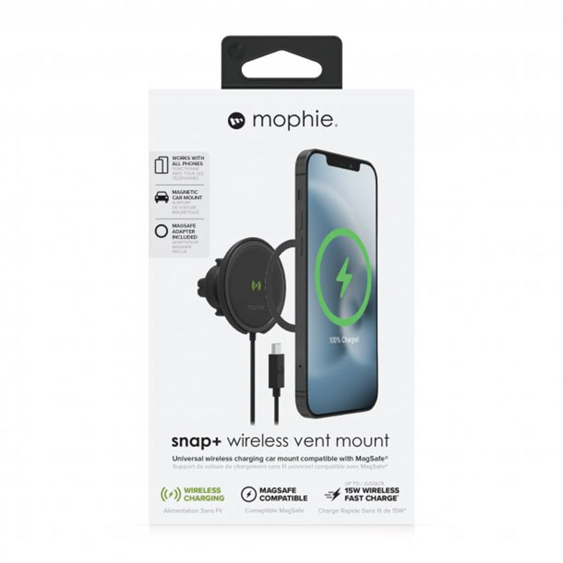 mophie universal snap+ wireless vent mount