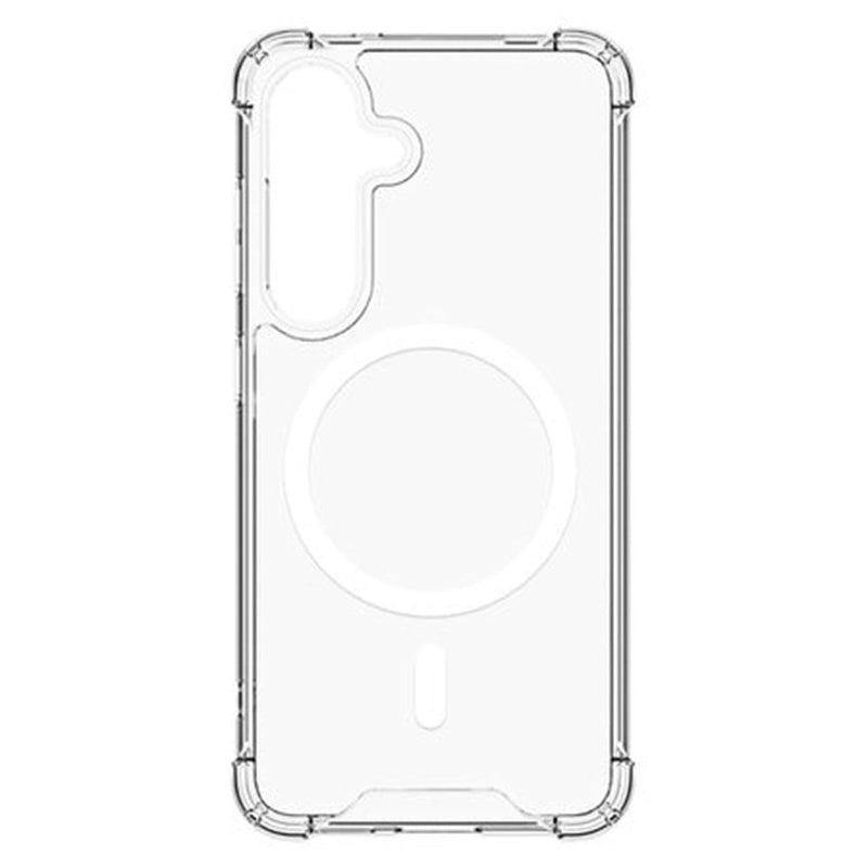 DropZone Rugged Compatible w/MagSafe Case Clear for Samsung Galaxy S25+