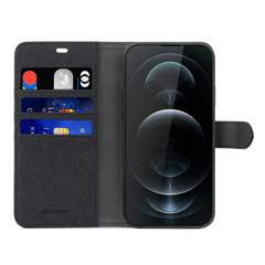 Blu Element - 2 in 1 Folio Case Black/Black for iPhone 13